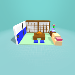 A Japanese living room