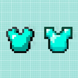 Minecraft Old And New Diamond Chestplate