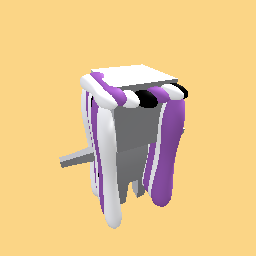 black,white,and purple