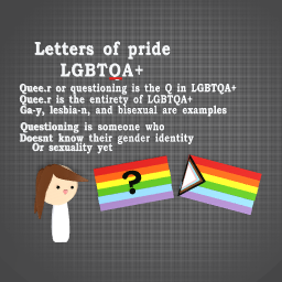Letters of pride- Q