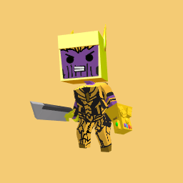 Thanos: Avengers infinity war