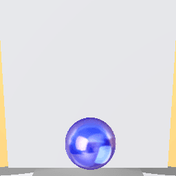 Purple/indigo bubble gum