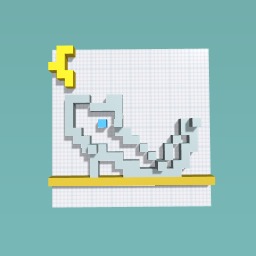 A wolf howling at the moon