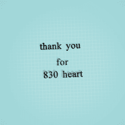 thank you for 830 heart
