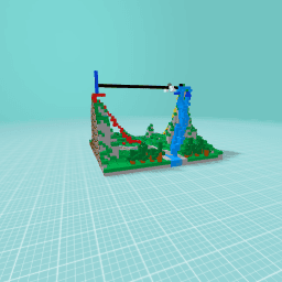 Nature and a zipline