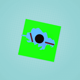 Melted snow man he dead