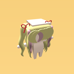 Blonde w/ pink highlights