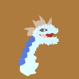 Fluffy Dragon head