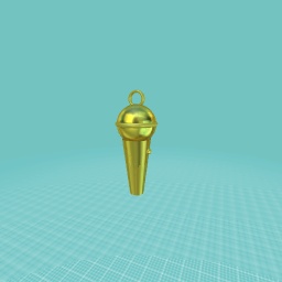 Mega golden microphone