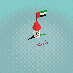 The United Arab Emirates rocket