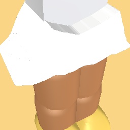 Skirt and yellow shoes