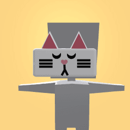 grey cat sleeping mask