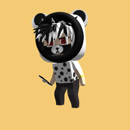 Intire panda outfit