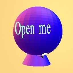 Open me (Purple them clue)