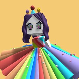 Rainbow crystal princess