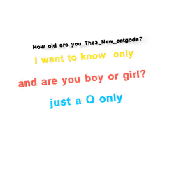 Just Q for you The3_New_catg0de