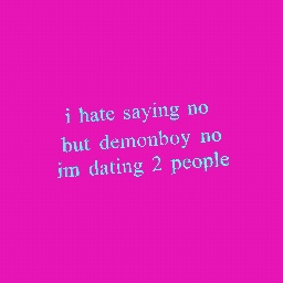 sorry demonboy