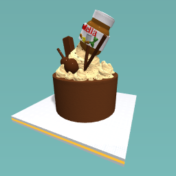 nutella  cake