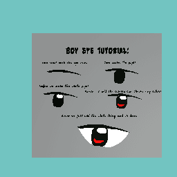 Boy Eye Totorial