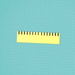 Plastic ruler