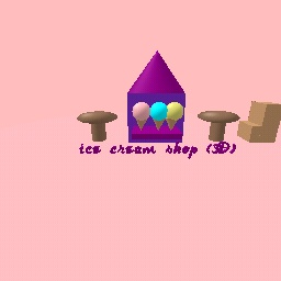 ice cream shop- (3D)