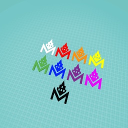 the makers empire logo in differint colours