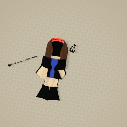 ;created my roblox avatar