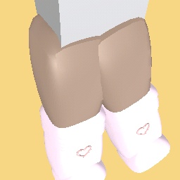 simplistic + minimalistic pink heart boots