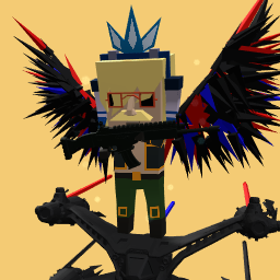 Awesome Flying Macho Hippie