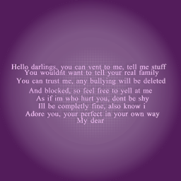 Hello darlings