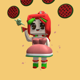 Watermelon girl