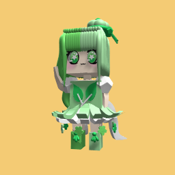Leaf girl