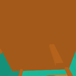 big tabe ,chair, phone, computer and small home