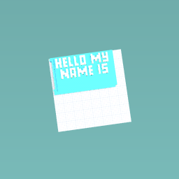 Hi my name is................. kaleb