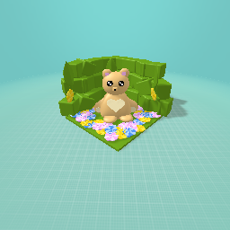 Kawaii Bear in Valley <33