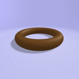 World Biggest Plain Choclate Donut