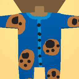 Cookie monster onesie part 1