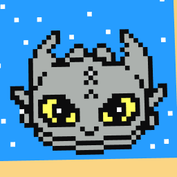 Toothless the drygon.