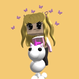 Unicorn adopt me girl