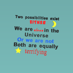 Space quote