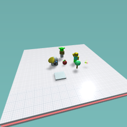 Some cartoon characters