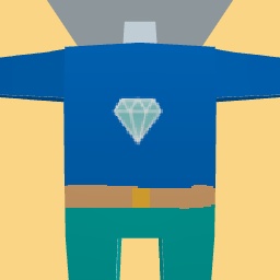 Diamond long sleeve shirt with Boots