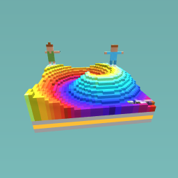 I didt make the rainbow,someone else did