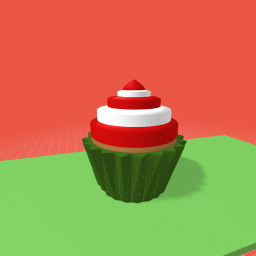 Christmas cupcake