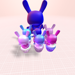 Bunnys cup cake