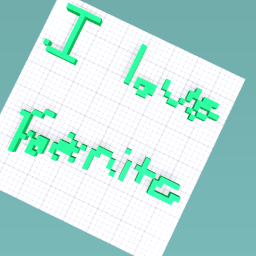 I love Fortnite!!!!!