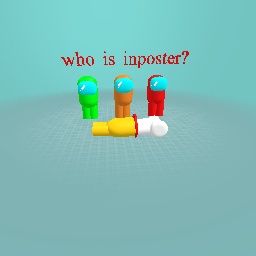 Turn this around to see who is imposter