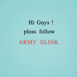 ARMY BLINK