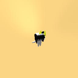 Yellow Bow W/ Hair