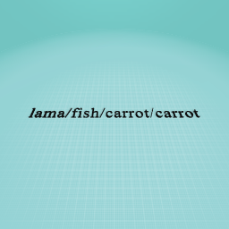 lama/fish/carrot/carrot